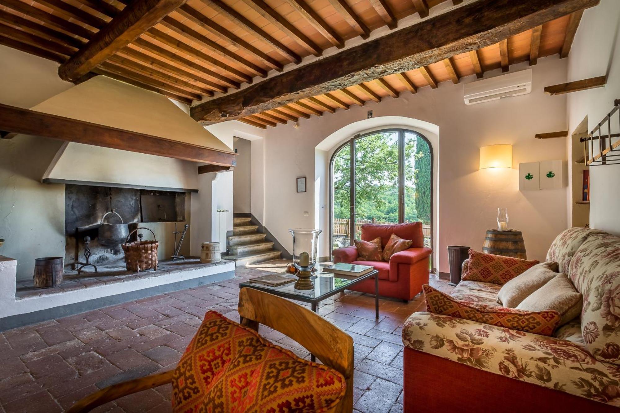 Villa S.Andrea 산카시아노인발디파사 외부 사진